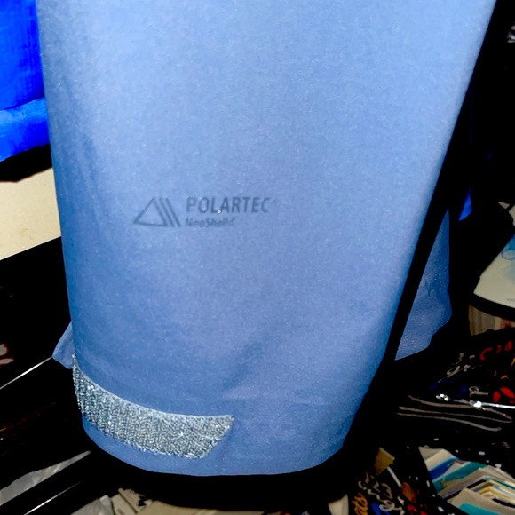 Mountain Hardwear Cyclone polar tech shell parka water proof zips sealed seams - Picture 13 of 14